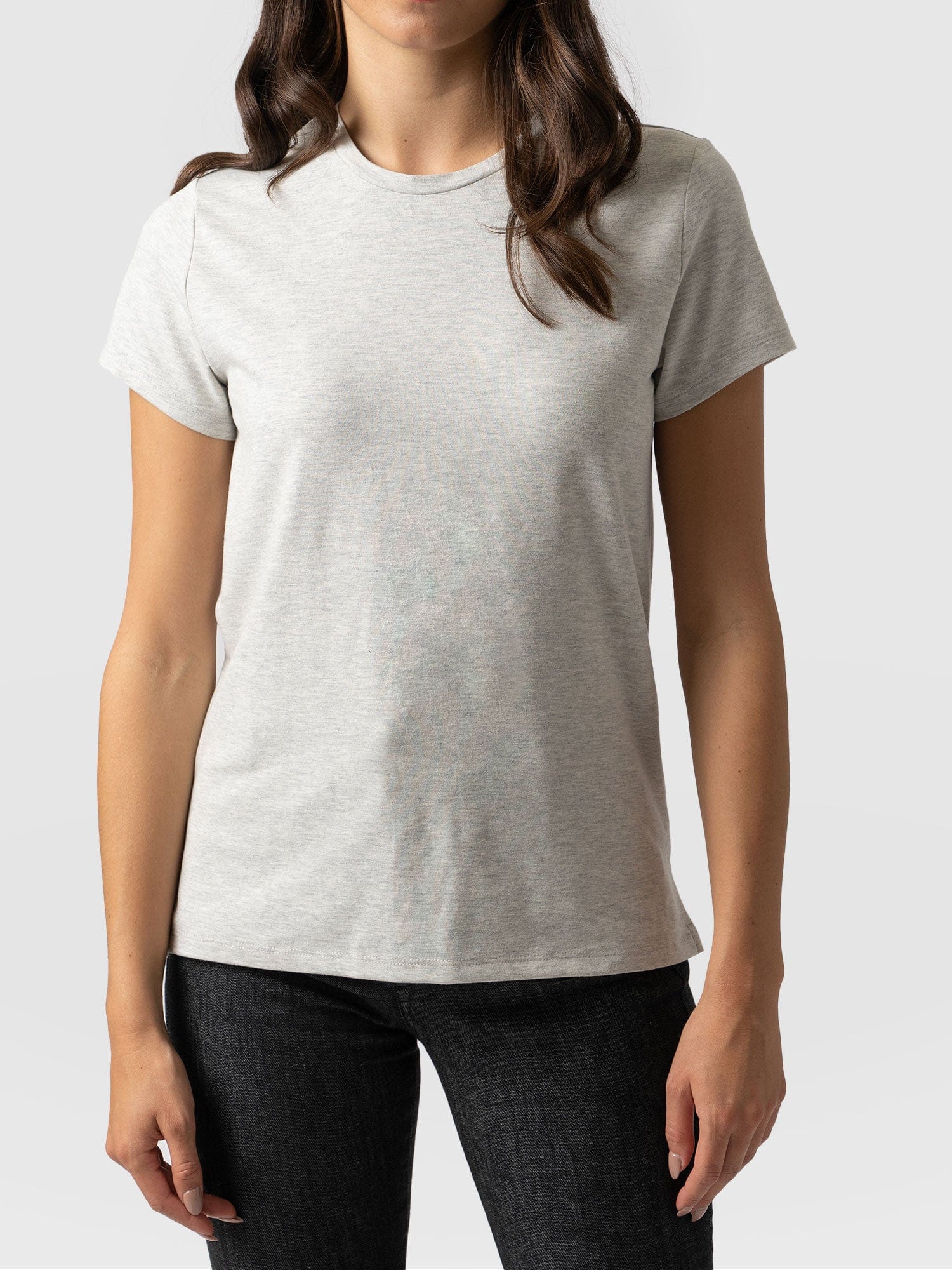Easy Tee Grey - Women's T-Shirts | Saint + Sofia® EU